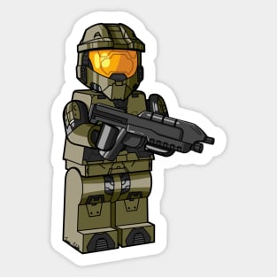 LEGO Master Chief (Halo 3) Sticker